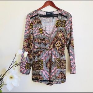 Mink Pink Boho Romper